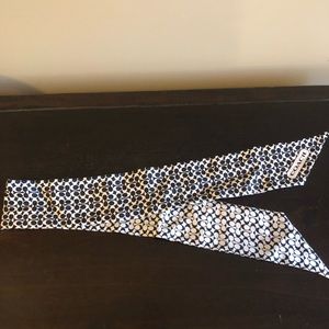 Coach silk skinny scarf